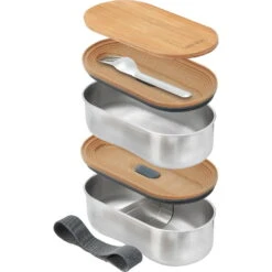 Trangia Geschäft 21 Trangia Geschäft -Trangia Geschäft black blum stainless steel bento box proviantdose bbl bam bt l016 0