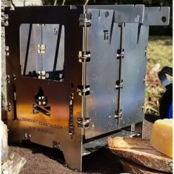 Bushcraft Essentials Bushbox LF Titanium - Hobo-Kocher -Trangia Geschäft bushcraft essentials bushbox lf titanium hobo kocher bce 044 6