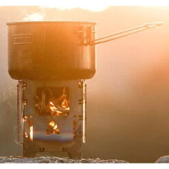 Bushcraft Essentials Bushbox LF Titanium - Hobo-Kocher -Trangia Geschäft bushcraft essentials bushbox lf titanium hobo kocher bce 044 7