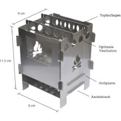 Bushcraft Essentials Bushbox Set - HOBO-Kocher -Trangia Geschäft bushcraft essentials bushbox set hobo kocher bce 036 3