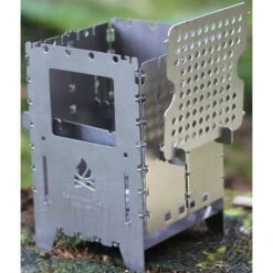 Bushcraft Essentials Bushbox XL Titanium - HOBO Kocher -Trangia Geschäft bushcraft essentials bushbox xl titanium hobo kocher bce 037 9