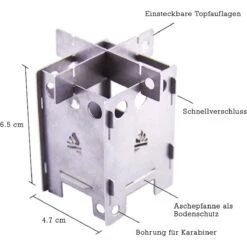 Bushcraft Essentials EDCBOX - Mikrokocher -Trangia Geschäft bushcraft essentials edcbox mikrokocher bce 002 0