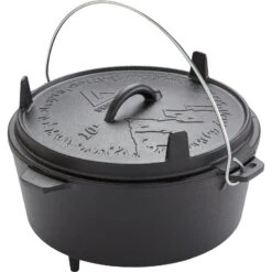 GROENBERG Askja Pot 10L - Gusseiserner Topf -Trangia Geschäft groenberg askja pot 10l gusseiserner topf gro 266018 15