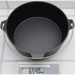 GROENBERG Askja Pot 10L - Gusseiserner Topf -Trangia Geschäft groenberg askja pot 10l gusseiserner topf gro 266018 3