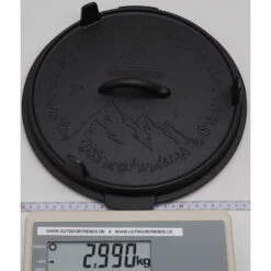 GROENBERG Askja Pot 7L - Gusseiserner Topf -Trangia Geschäft groenberg askja pot 7l gusseiserner topf gro 266017 4