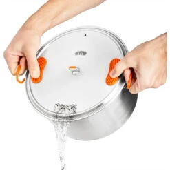 GSI Galcier Stainless Base Camper Large Set - Kochset -Trangia Geschäft gsi galcier stainless base camper large set kochset 68184 0