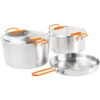 GSI Galcier Stainless Base Camper Large Set - Kochset