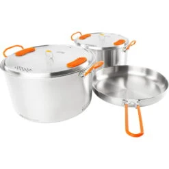 GSI Galcier Stainless Base Camper Large Set - Kochset -Trangia Geschäft gsi galcier stainless base camper large set kochset 68184 7