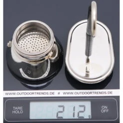 GSI Mini Espresso Set 1 Cup - Espressokocher -Trangia Geschäft gsi mini espresso set 1 cup espressokocher 65102 3