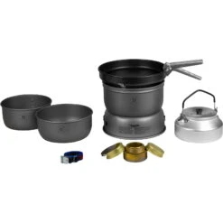 Trangia Sturmkocher Set Groß 25-4 HA Spiritus - Mit Wasserkessel