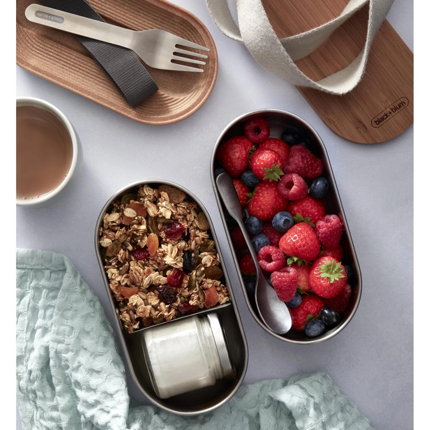 Trangia Geschäft 33 Trangia Geschäft -Trangia Geschäft black blum stainless steel bento box proviantdose bbl bam bt l016 1